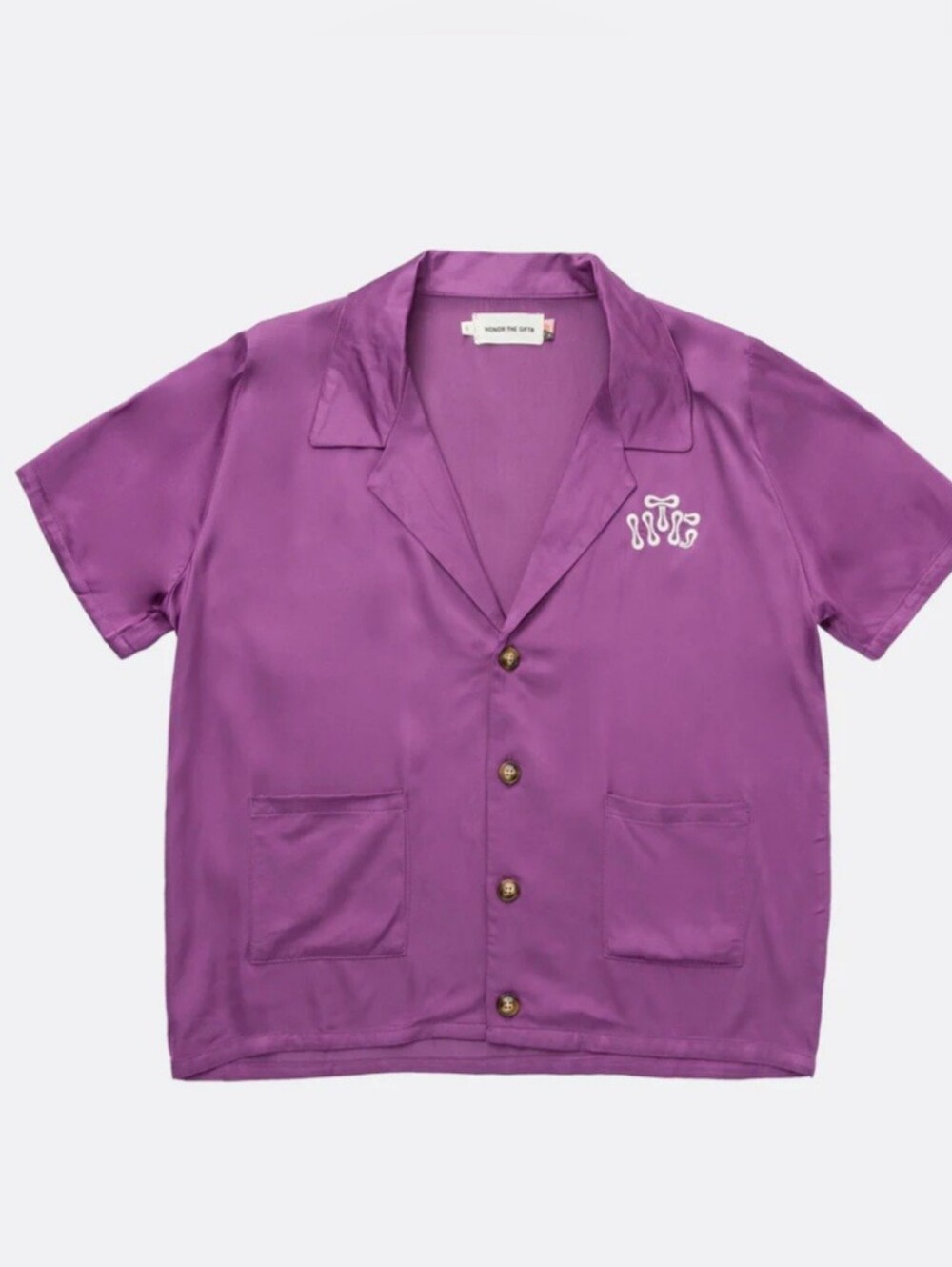 Women's‎ Honor The Gift Camp Shirt Button Up Short Sleeve Size XL